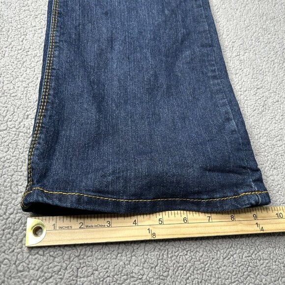 Coogi Jeans Womens 18W Bootcut Stretch Denim Gold Embroidered Pockets Y2K Retro - Picture 16 of 16